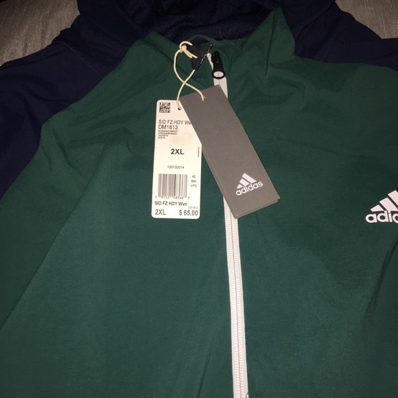 NWT Adidas Sport ID hooded jacket - Picture 4 of 4